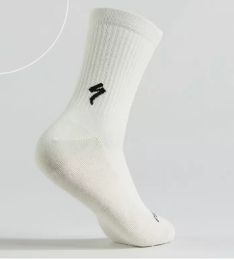 specialized-cotton-tall-sock-hvit-l